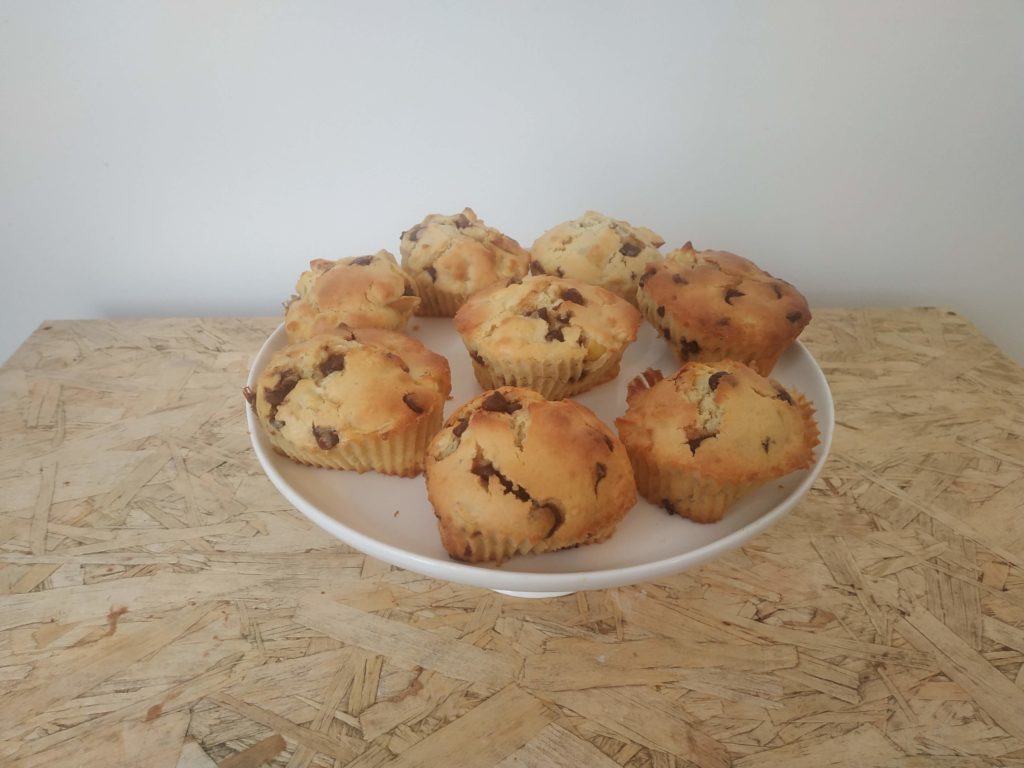 Recette muffins pommes chocolat