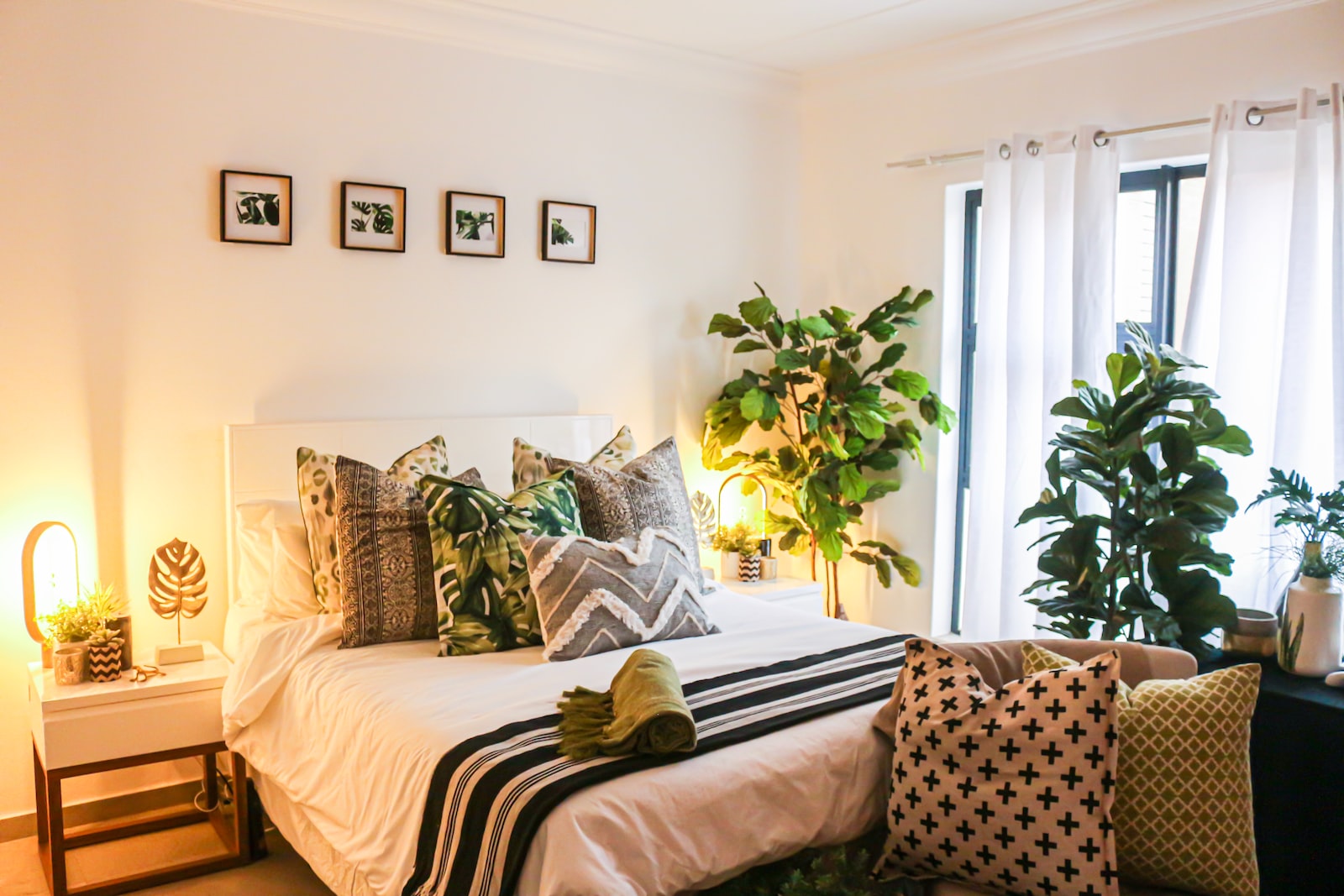 Une décoration esprit campagne pour la chambre