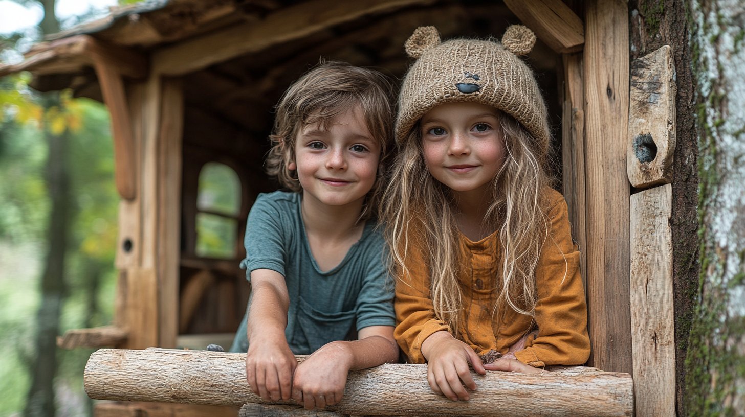 Fabriquer une cabane écologique avec ses enfants : un guide ludique et éducatif