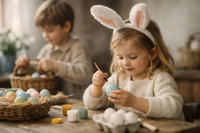 Les meilleures activités de Pâques avec les enfants : idées faciles et créatives