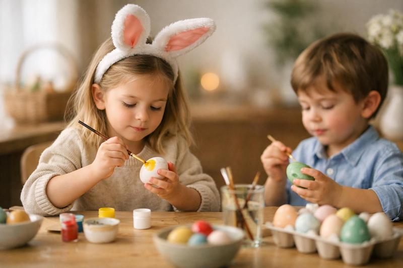 Les meilleures activités de Pâques avec les enfants : idées faciles et créatives