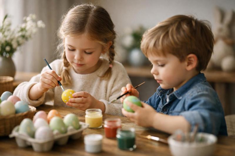 Les meilleures activités de Pâques avec les enfants : idées faciles et créatives