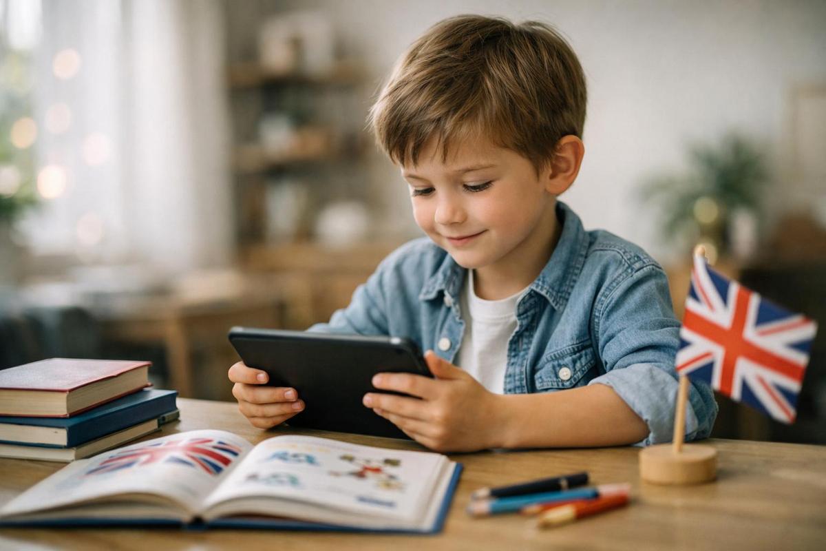 Apprendre l&rsquo;anglais aux enfants : méthodes et conseils qui fonctionnent