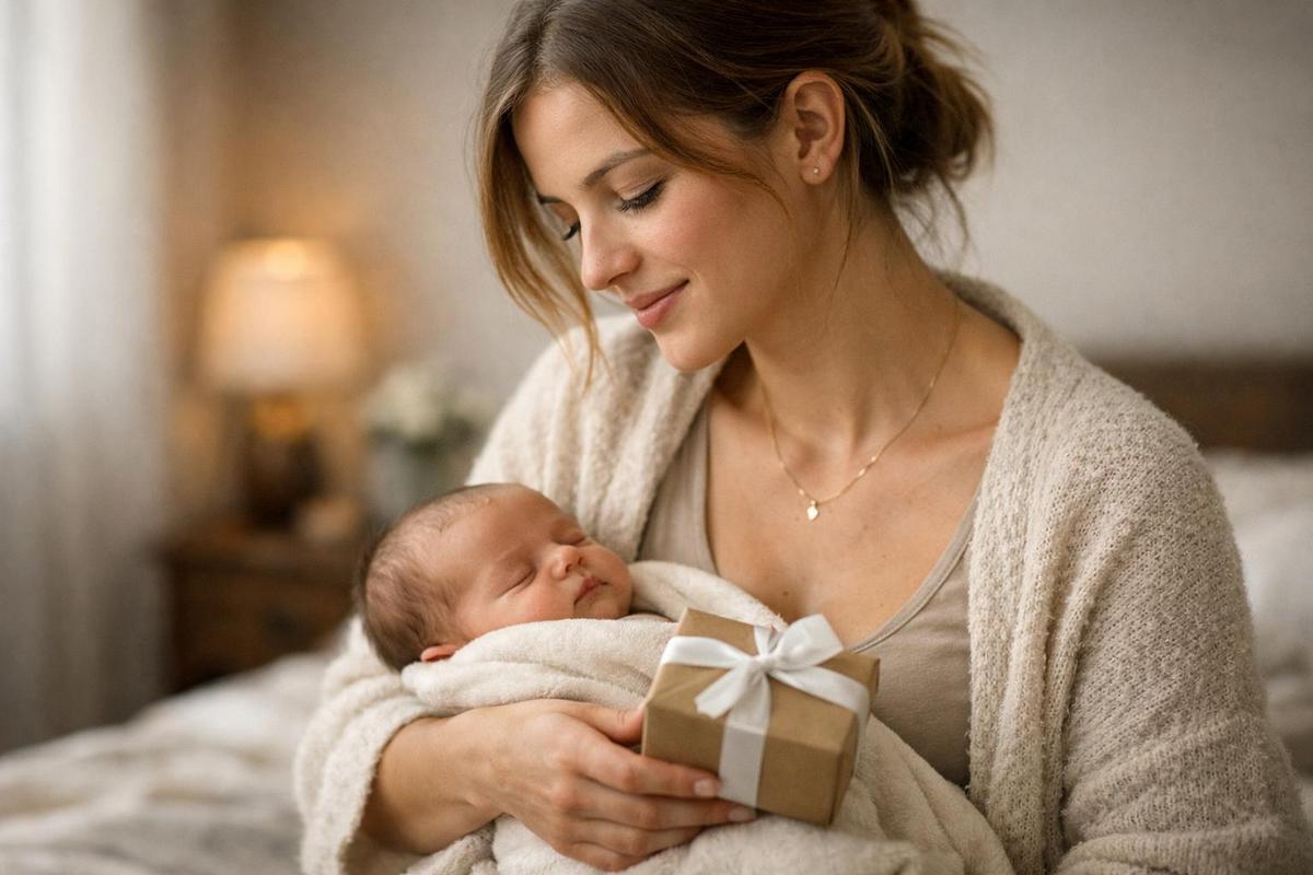 Cadeau post-partum : que choisir pour chouchouter une jeune maman ?