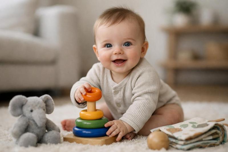 Stimuler l'éveil d'un bébé de 6 mois : activités et conseils pratiques