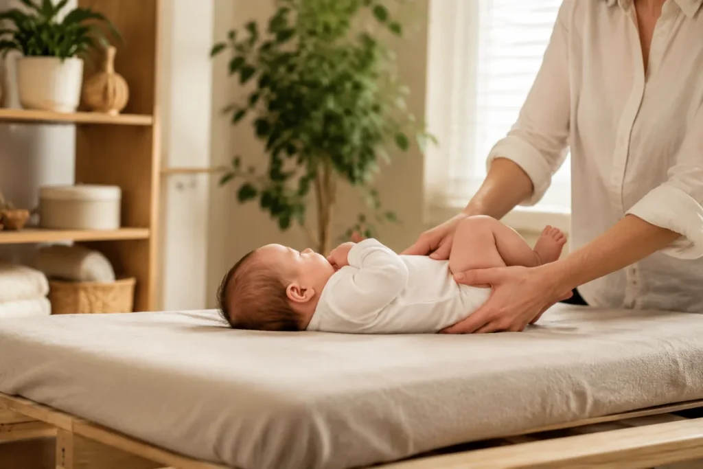 coliques de bébé et ostéopathie