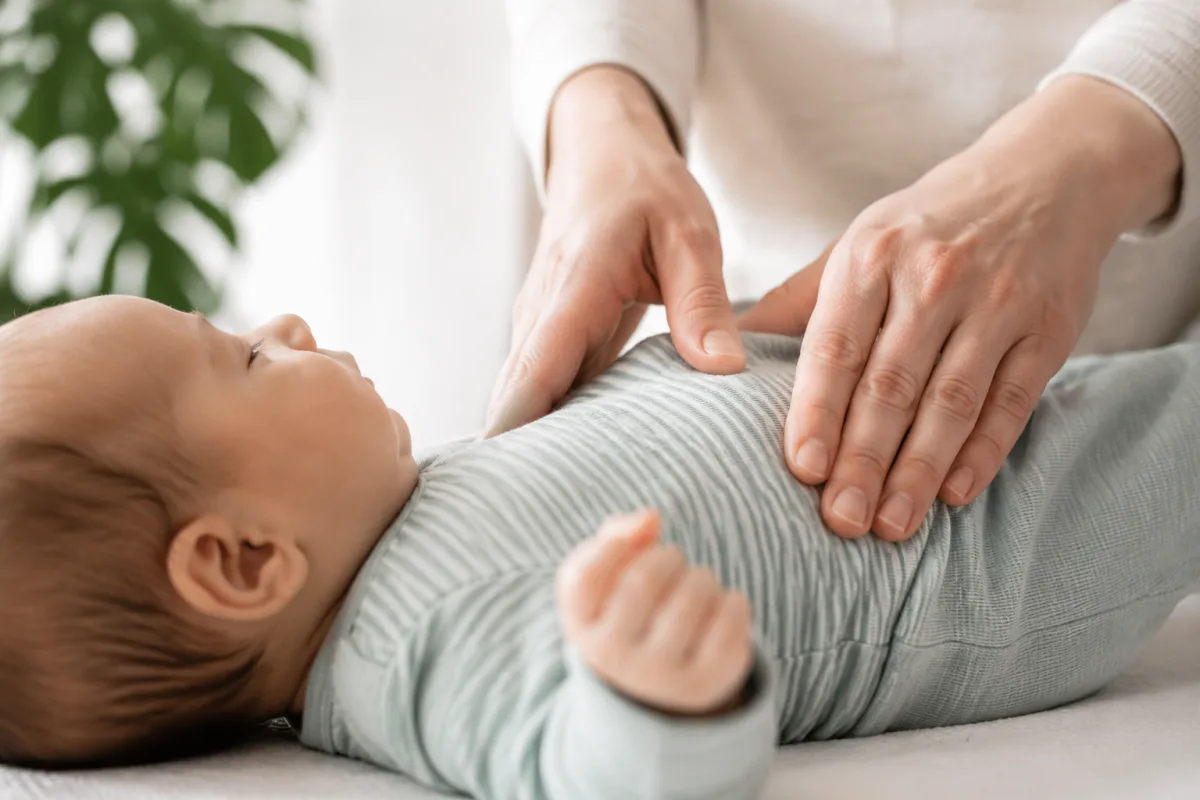 coliques de bébé et ostéopathie